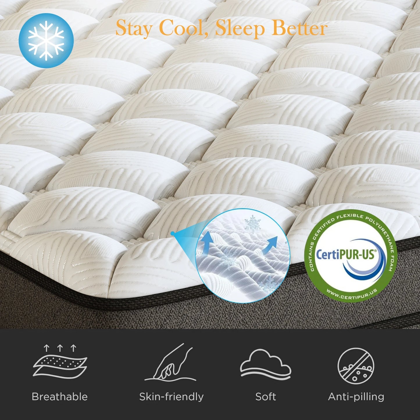 LayRoad 12/14-inch Memory Foam Mattress Spring Mattress Single/Double/Queen/King Size Boxed Mattress Medium Firmness