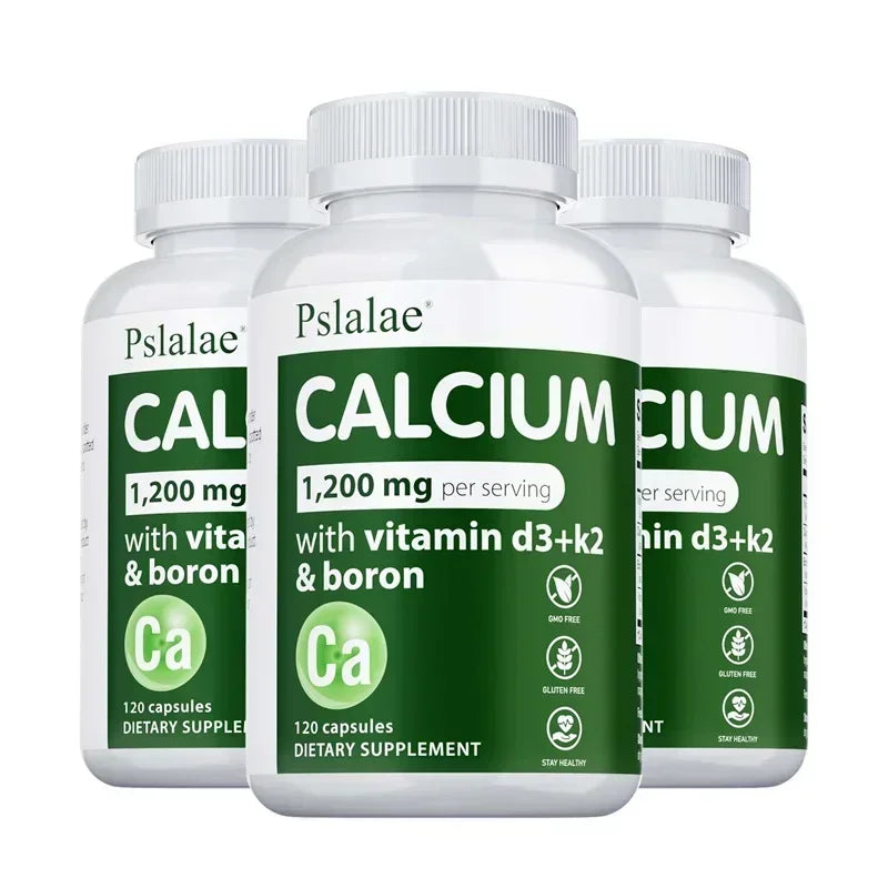 Calcium Supplement - Promotes Calcium Absorption, Supports Bone Density & Muscle Health, forHealthy Bones, Heart, Immune