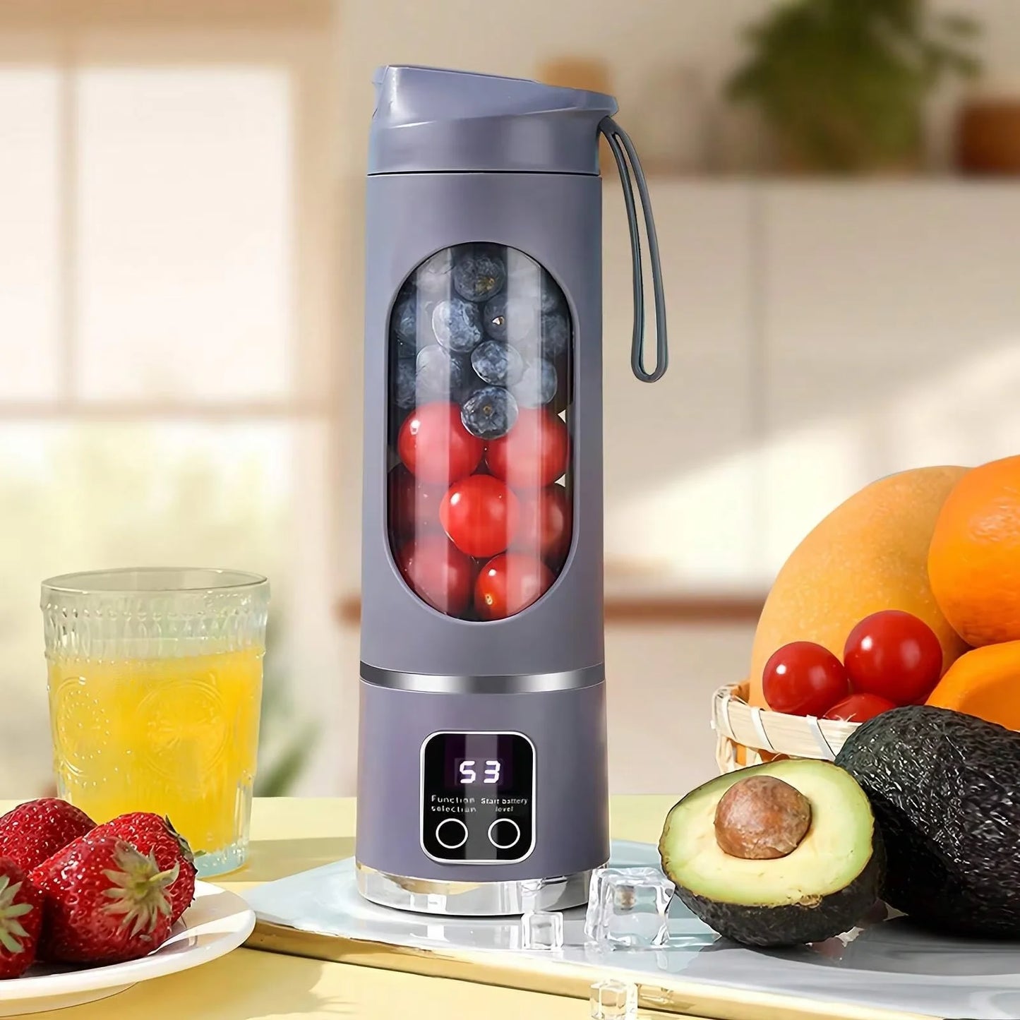 Portable Blender Portable Juicer Kitchen Appliances Home Appliances Outdoor Activities Travel Kitchen Mini Portable Blender