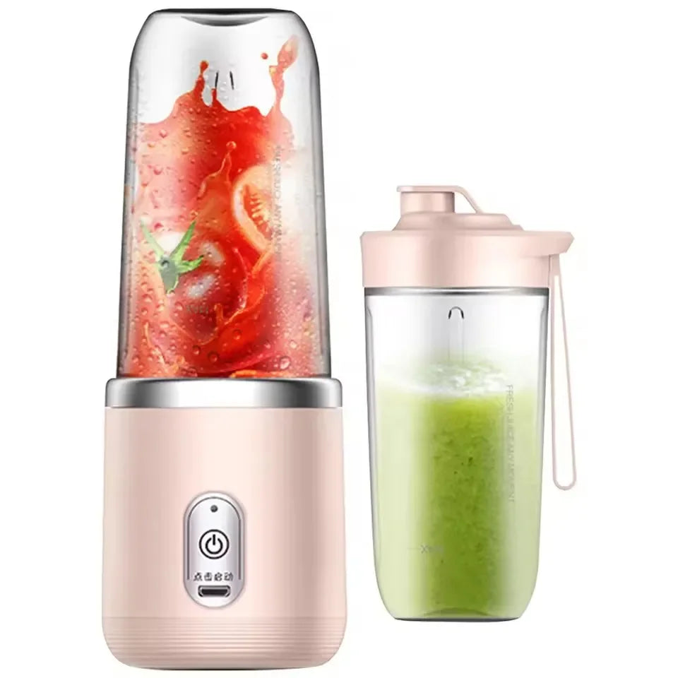 1pc handheld blender bottle 6 blades Multifunction juice blender Fresh juice Smoothie Ice Crush Cup Food pro juicer machine
