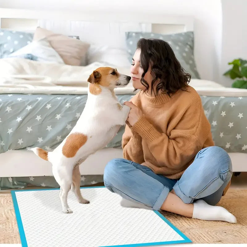 XXL Dog Pee Pads | Various Sizes Of Premium Disposable Dog Training Pads | Super Absorbency | Blue Extra Strength Leak-Proof