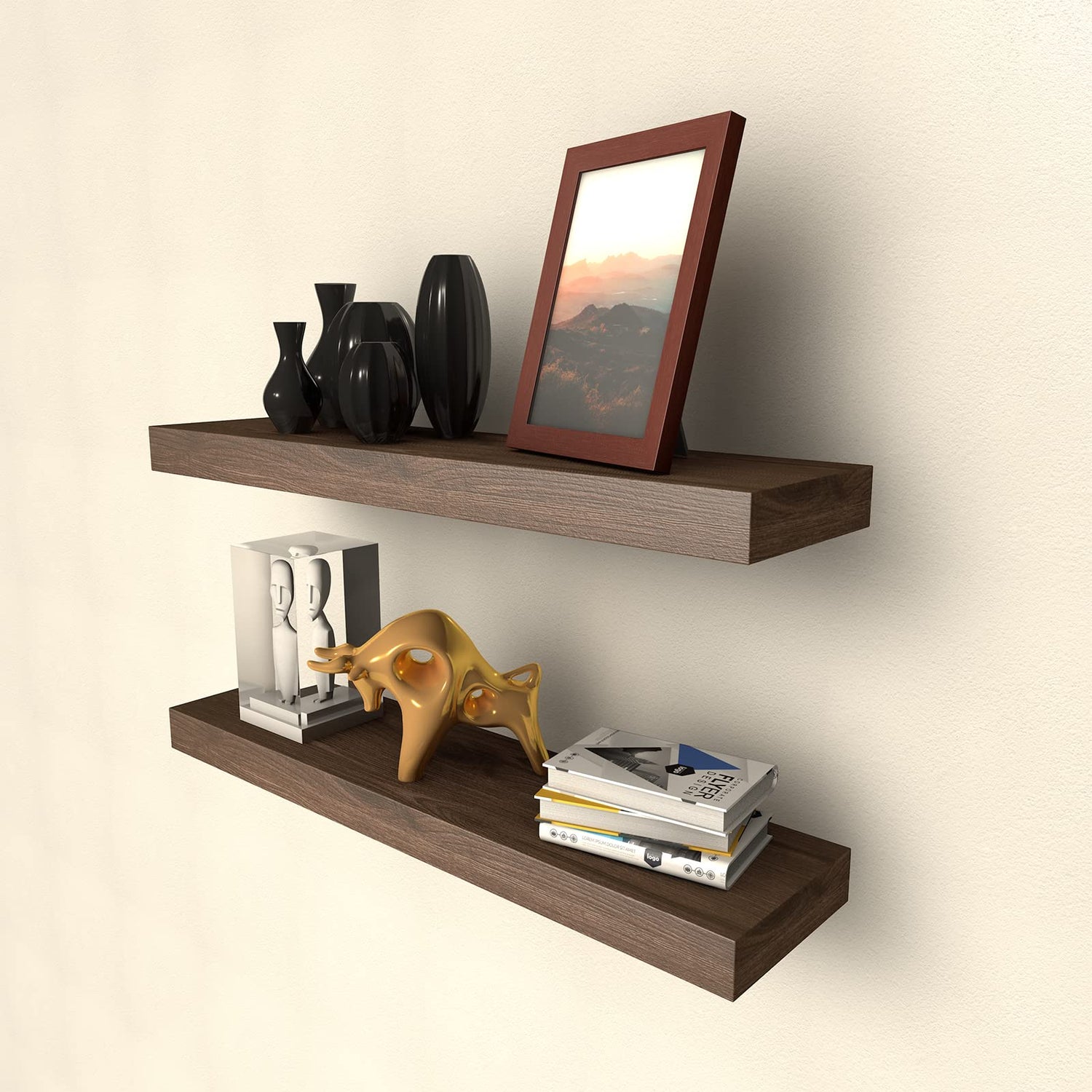 Floating shelves