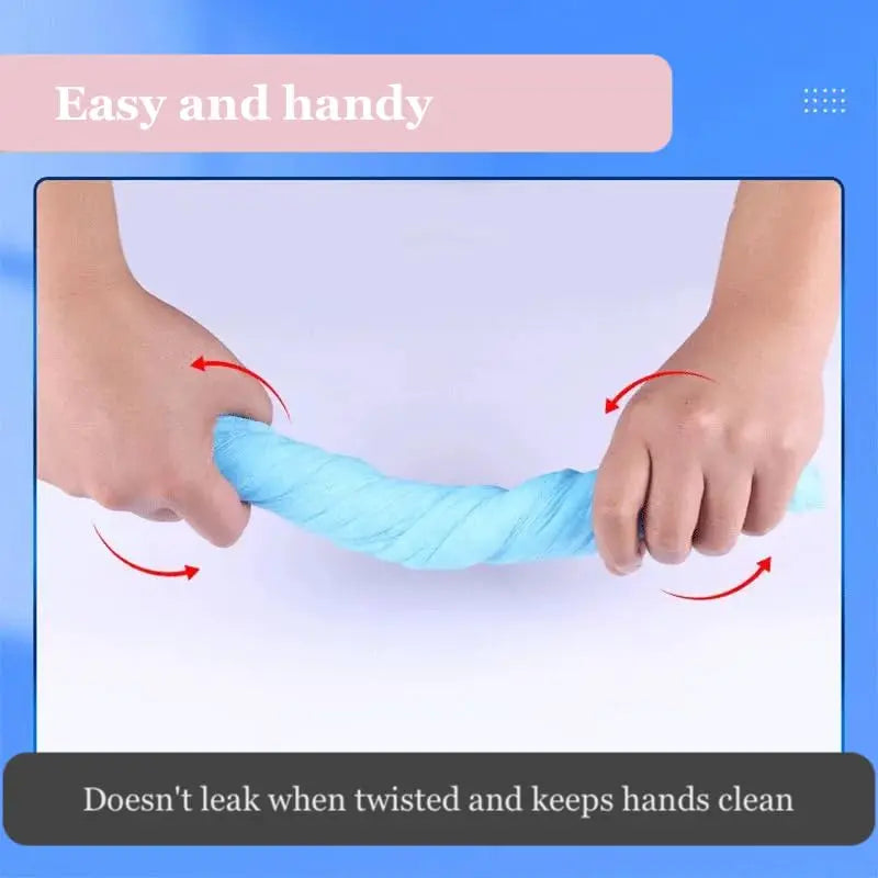 Pets 100PCS Super Absorbent Bamboo Charcoal Puppy Training Pads, 5-Layer Leak-Proof Protection & Odor Control Dog Pee Pads