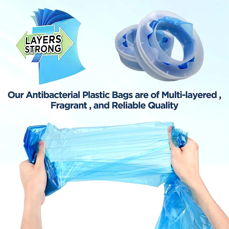 Baby Diaper Refill Bags For Tommee Tippee  For Twist & click For Sangenic Diaper Pails Degradable Garbage Replacement Bag