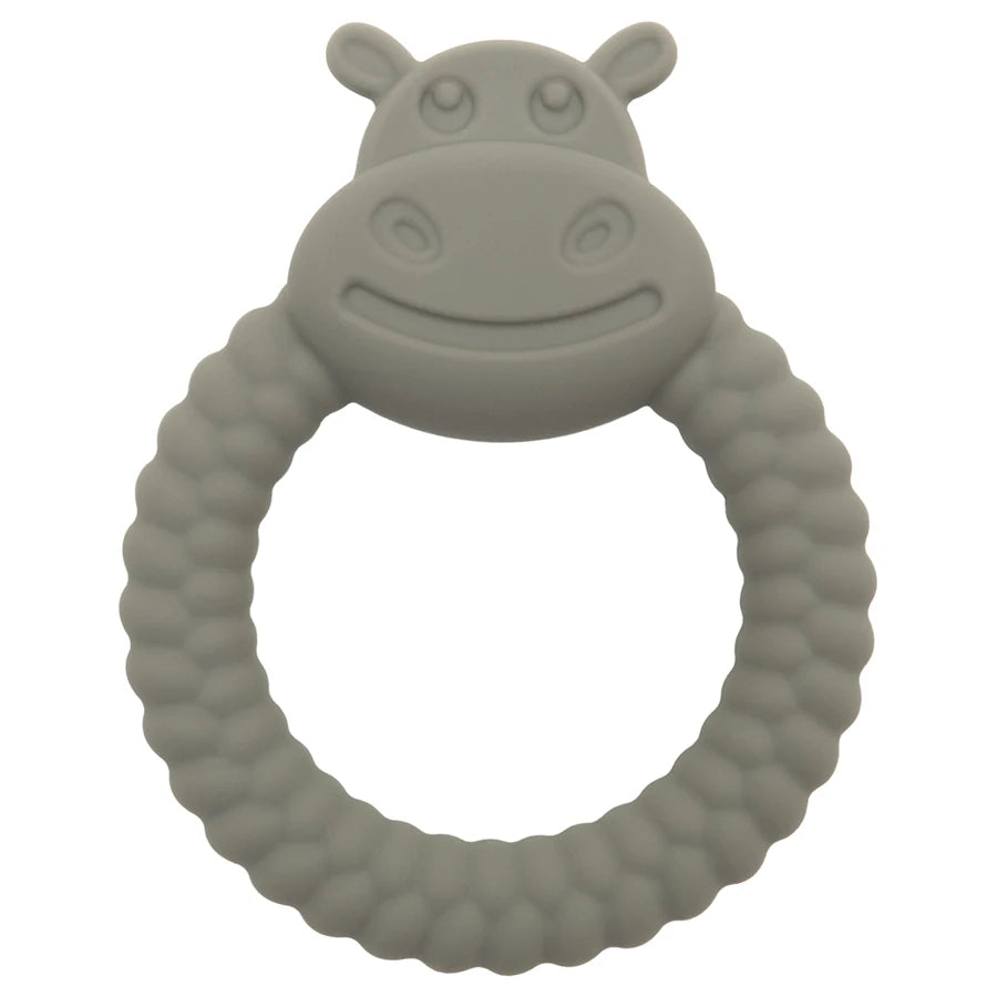 Baby Hand-Held Toys Silicone Ring Teether Toys Particle Feel Molar Chewing Gadget Newborn Oral Care Stop Sucking Accessories