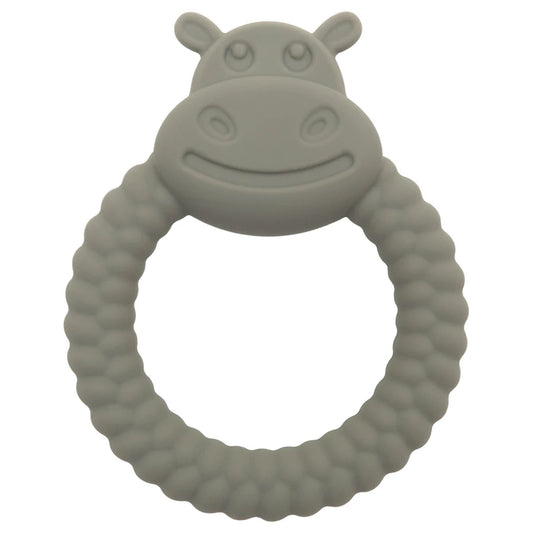 Baby Hand-Held Toys Silicone Ring Teether Toys Particle Feel Molar Chewing Gadget Newborn Oral Care Stop Sucking Accessories