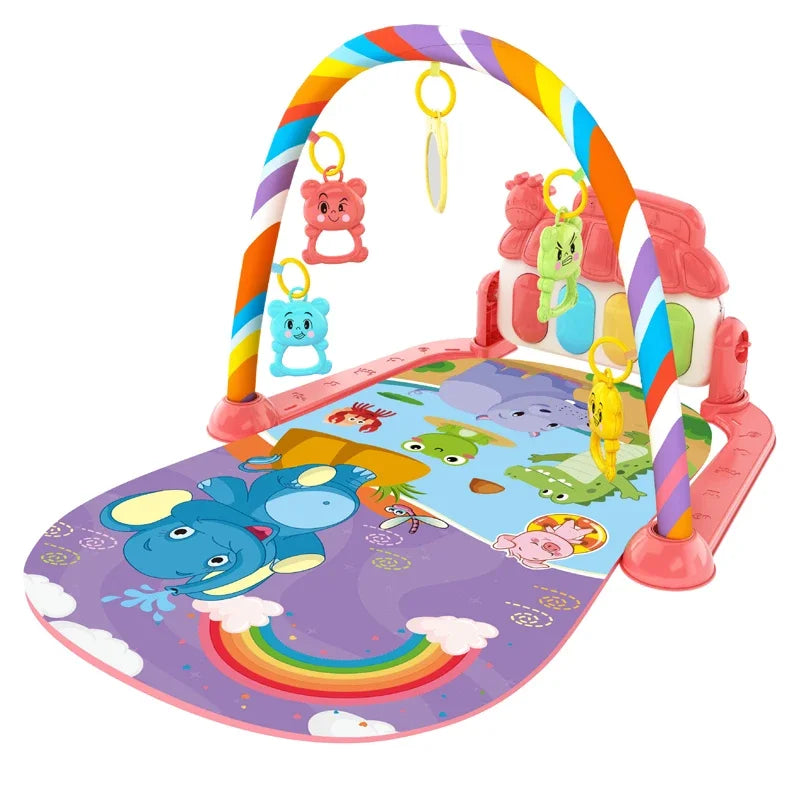 Baby Activity Gym Rack Early Education 0-36 Months Toy Gifts Musical  Crawling Blanket Play Mat