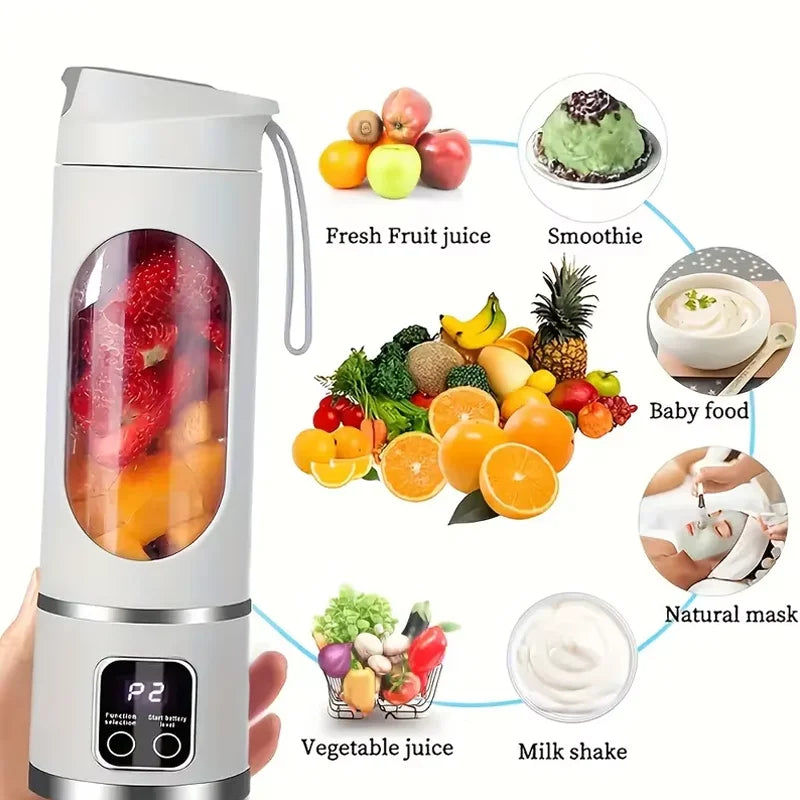 Portable Blender Portable Juicer Kitchen Appliances Home Appliances Outdoor Activities Travel Kitchen Mini Portable Blender