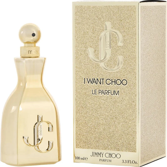 Jimmy Choo I Want Choo Le Parfum Women Parfum Spray 100ml Floral Woody Original Long-Lasting Fragrance
