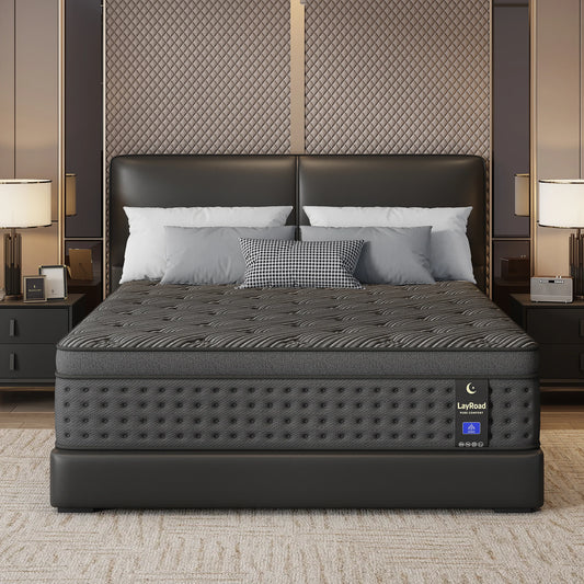 12IN Gel Memory Foam Mattress Queen Size Mattress Full Size Mattress Boxed Delivery Pressure-Relieving & Breathable Medium Firm