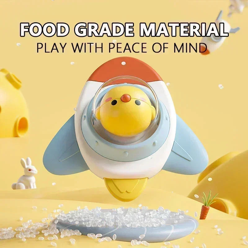 Baby Toys Suction Cup Spinner for Toddlers Bear Hand Montessori Spinner Sensory Toys Stress Relief Baby Games Rotating Rattles