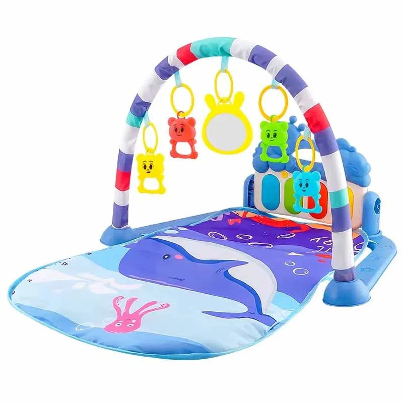 Baby Activity Gym Rack Early Education 0-36 Months Toy Gifts Musical Crawling Blanket Play Mat