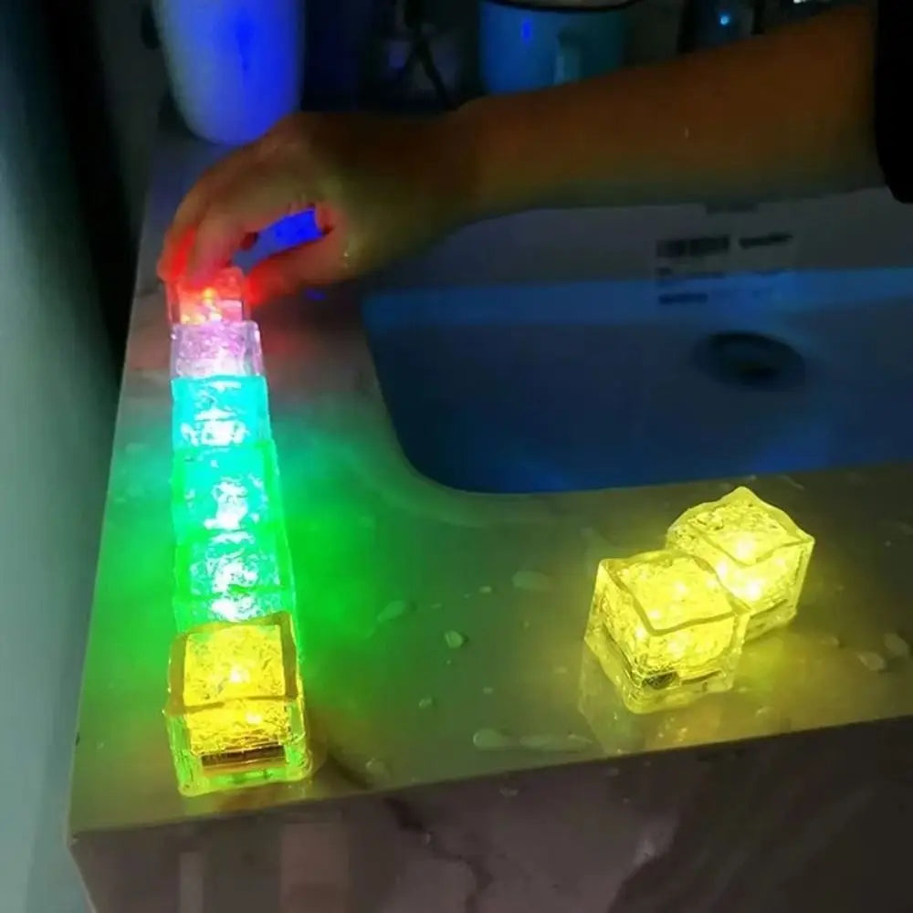 Baby Bath Bathtub LED Light Up Toys Colorful Waterproof Glowing Bath Toys for Boys Girls Infant Birthday Xmas Gift