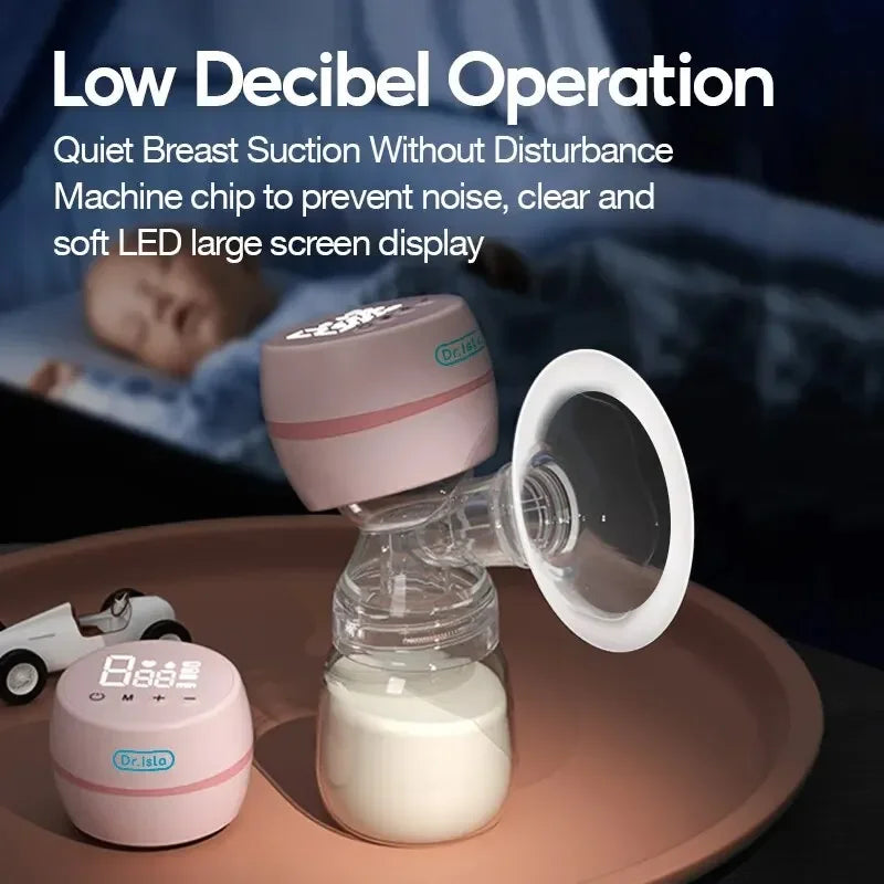Electric Breast Pump Intelligent Integrated High Suction Breast Pump Breast Milk Postpartum Painless and Silent Breast