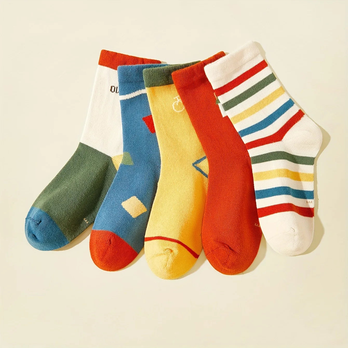 5 Pairs/Lot Cartoon Baby Socks Cute  Animal Cotton Newborn Children's Socks Girl Kids Boy Soft Knit Toddler Socks