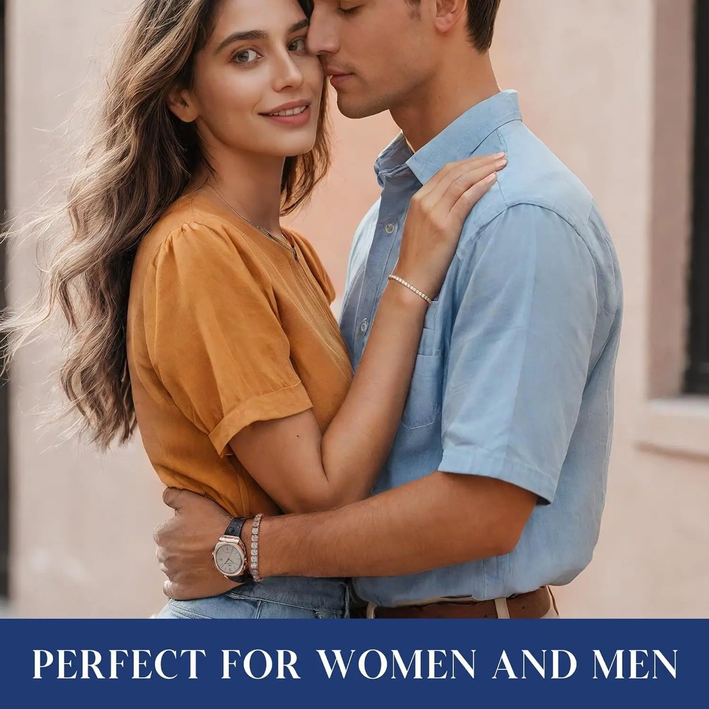 S925 Sterling Silvery Tennis Bracelet 2/ 3/ 4/ 5mm Moissanite Fine Jewelry Hypoallergenic 6.69-8.66inch Length