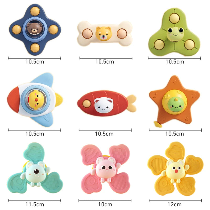 Montessori Toys for Toddlers Games Sensory Toy Funny Suction Cup Spinner Early Education Table Game Babies Aesthetic Baby Stuff