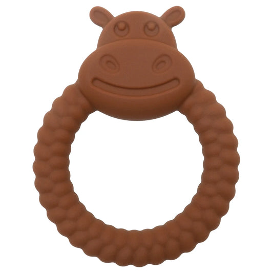 Baby Hand-Held Toys Silicone Ring Teether Toys Particle Feel Molar Chewing Gadget Newborn Oral Care Stop Sucking Accessories