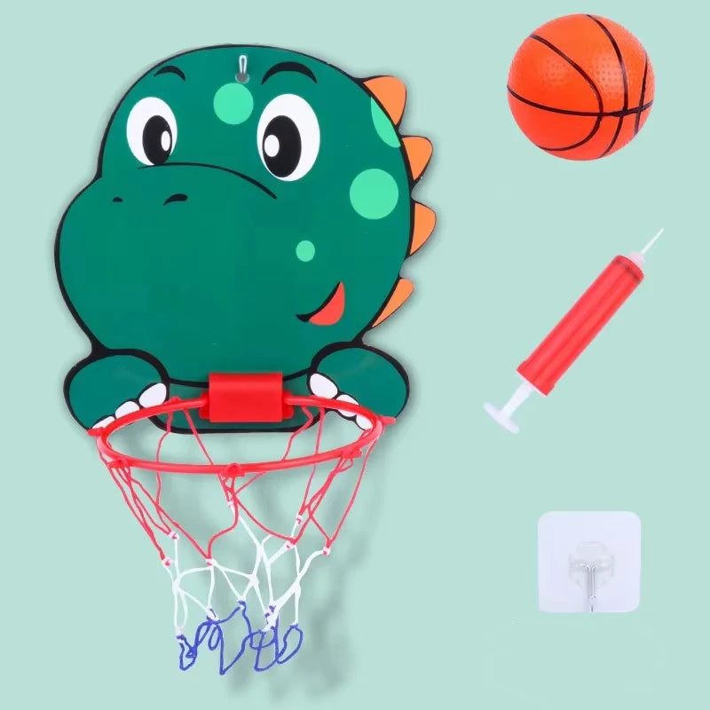 Baby Toys Basketball Ball Sucker Dinosaur Toy For Kids 3 To 6 Year Old Boy 1 Year Birthday Gift Outdoor Indoor Sport Board Game