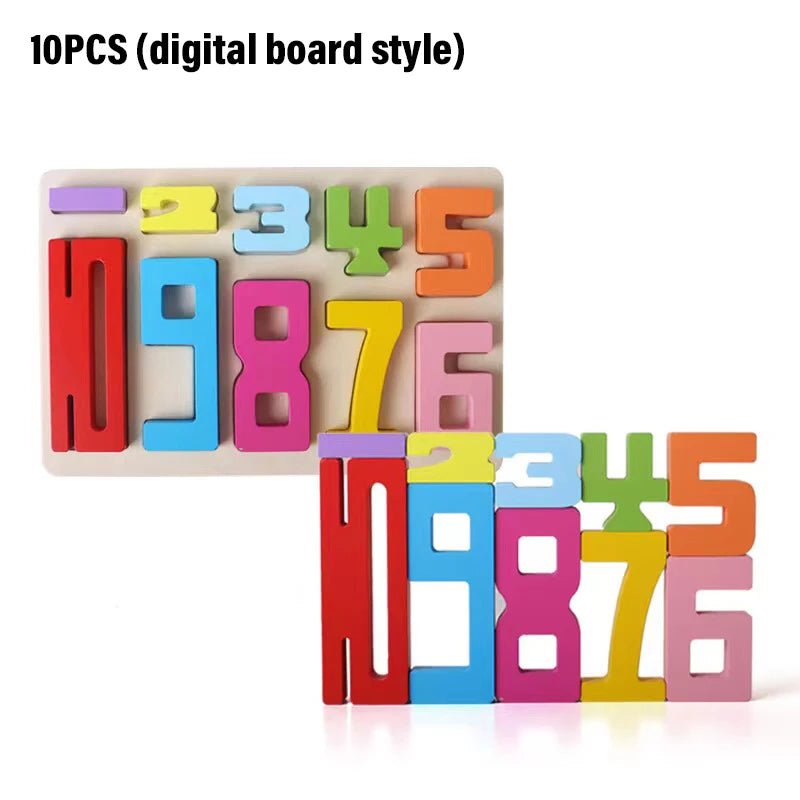 Building Blocks Children's Educational Toys 1-3 Years Old Baby Early Education Large Color Building Block Toys