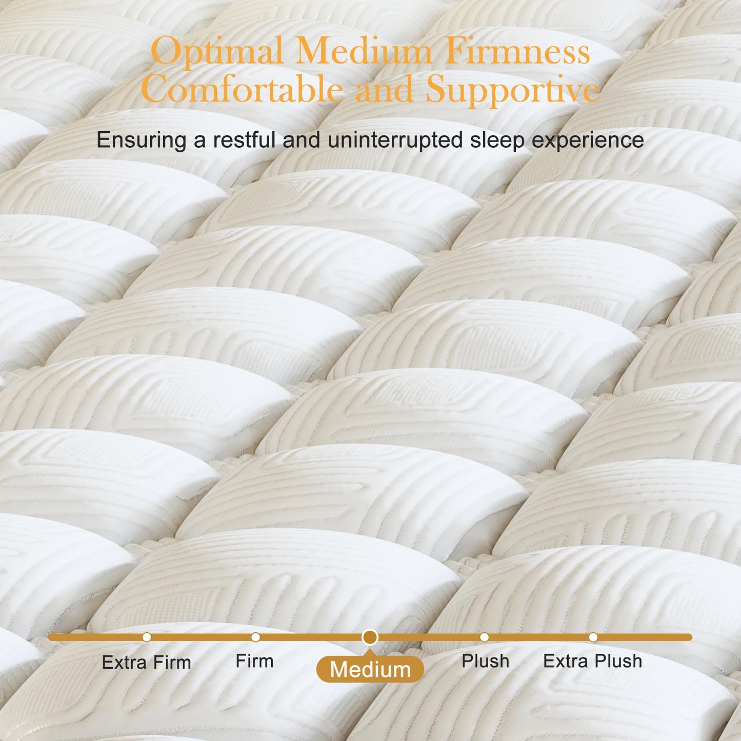 LayRoad 12/14-inch Memory Foam Mattress Spring Mattress Single/Double/Queen/King Size Boxed Mattress Medium Firmness