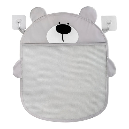 Mother Kids Baby Bath Toys Storage Bag Strong Suction Cups Bath Game Bag Bathroom Organizer Water Toy Baby Items