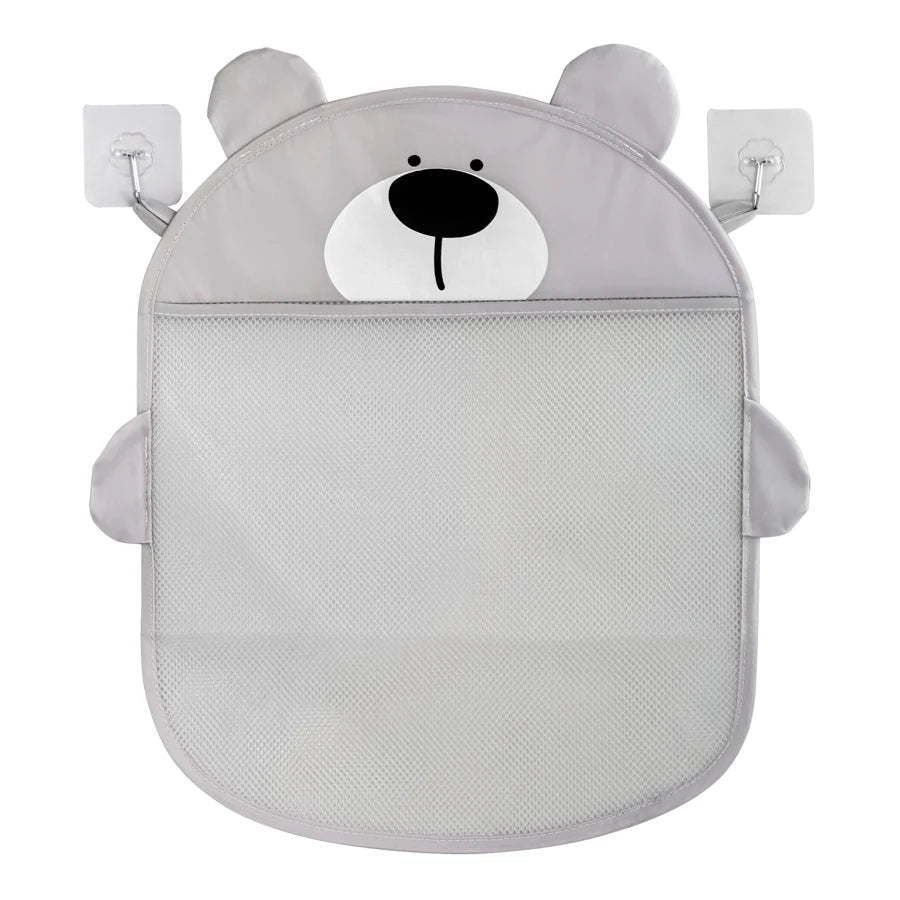 Mother Kids Baby Bath Toys Storage Bag Strong Suction Cups Bath Game Bag Bathroom Organizer Water Toy Baby Items