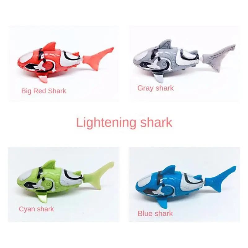 Led Baby Bath Toys Interactive Colorful Fish Toys Swimming Bath Plastic Fish Toys Gift & Scenic Fish  Toy