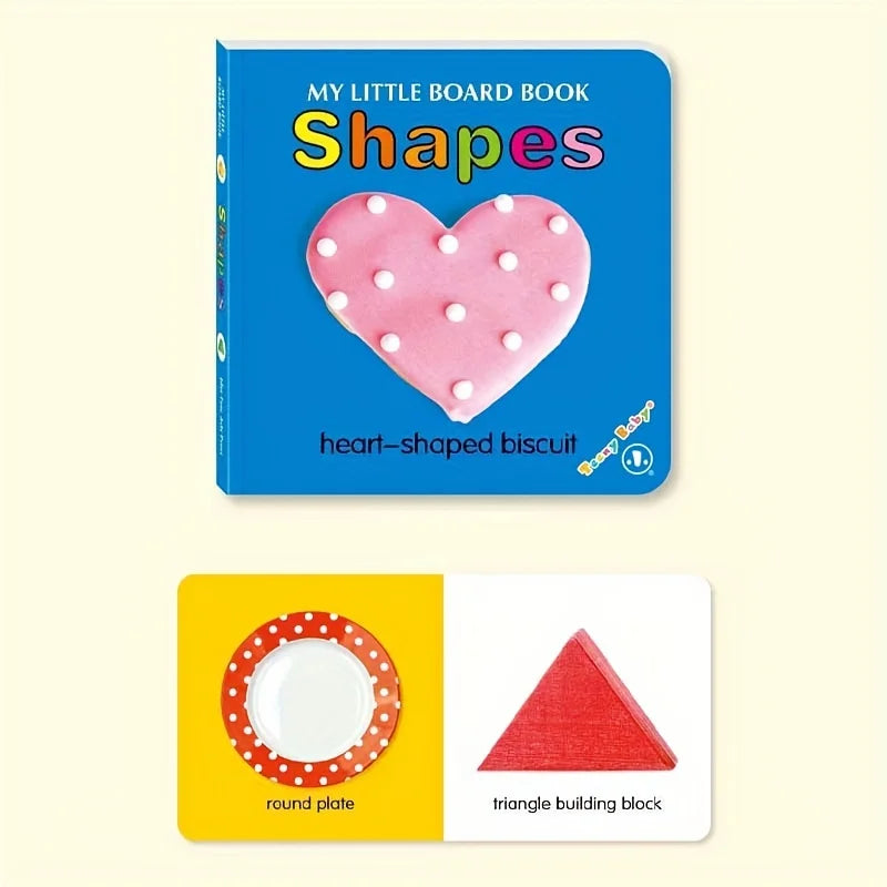 Baby Colorful Pattern Card Books Interactive Sensory Baby Toys Child Development Gift  Reading Early Education