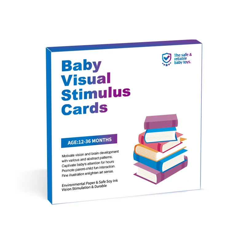 Black and white cards for early childhood education visual stimulation and cognitive cards for baby toys