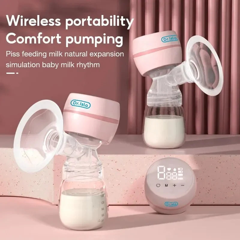 Electric Breast Pump Intelligent Integrated High Suction Breast Pump Breast Milk Postpartum Painless and Silent Breast