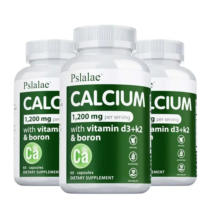 Calcium Supplement -  Promotes Calcium Absorption, Supports Bone Density & Muscle Health, forHealthy Bones, Heart, Immune
