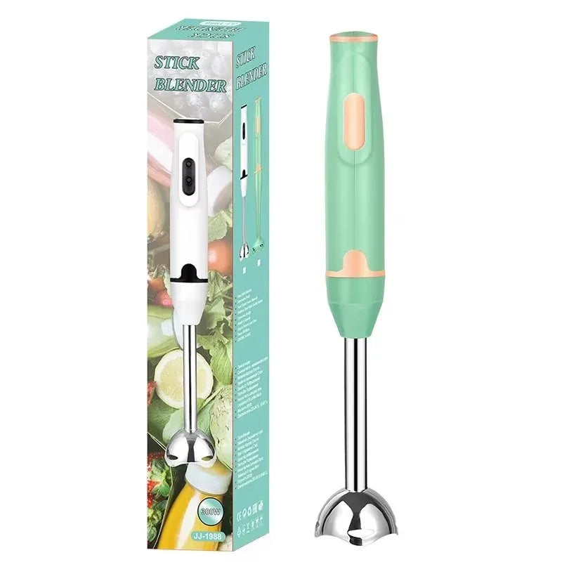 Immersion Hand Stick Blender Electric Food Stick Mixer for Meat Smoothies Sauces for Smoothies Sauces Baby Food Soups