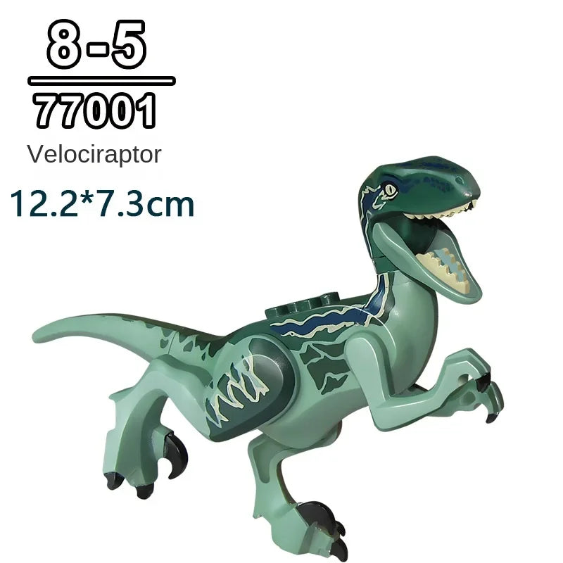 Jurassic dinosaur baby building block accessories gift assembling educational toys a variety of children's toys.