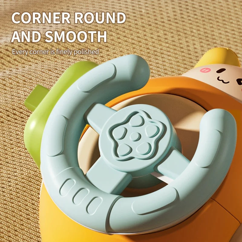 Baby hand-held portable six-sided one-hand held six-sided cube toy busy ball suitable for babies to rotate, interesting toy, key