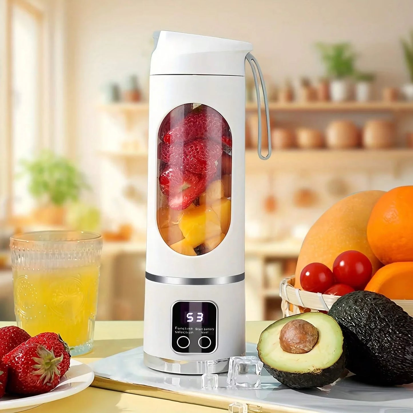 Portable Blender Portable Juicer Kitchen Appliances Home Appliances Outdoor Activities Travel Kitchen Mini Portable Blender