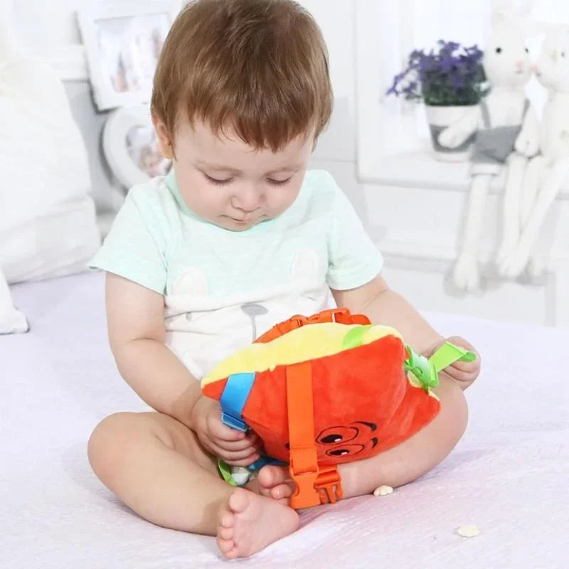 1set  Kids Early Educational Color Matching toys  Basic Life Skill Training Birthday  Buckle Baby Montessori Toys