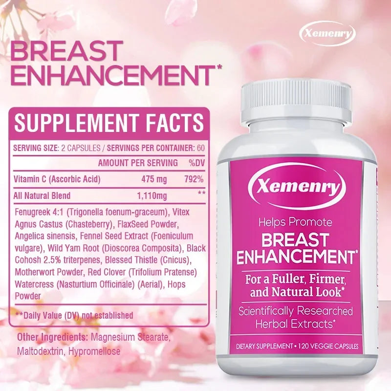 Natural Chest Supplements - Enhance Immunity, Promote Breast Growth, Improve Firmness, Moisturize Skin, Anti-oxidationSupplement