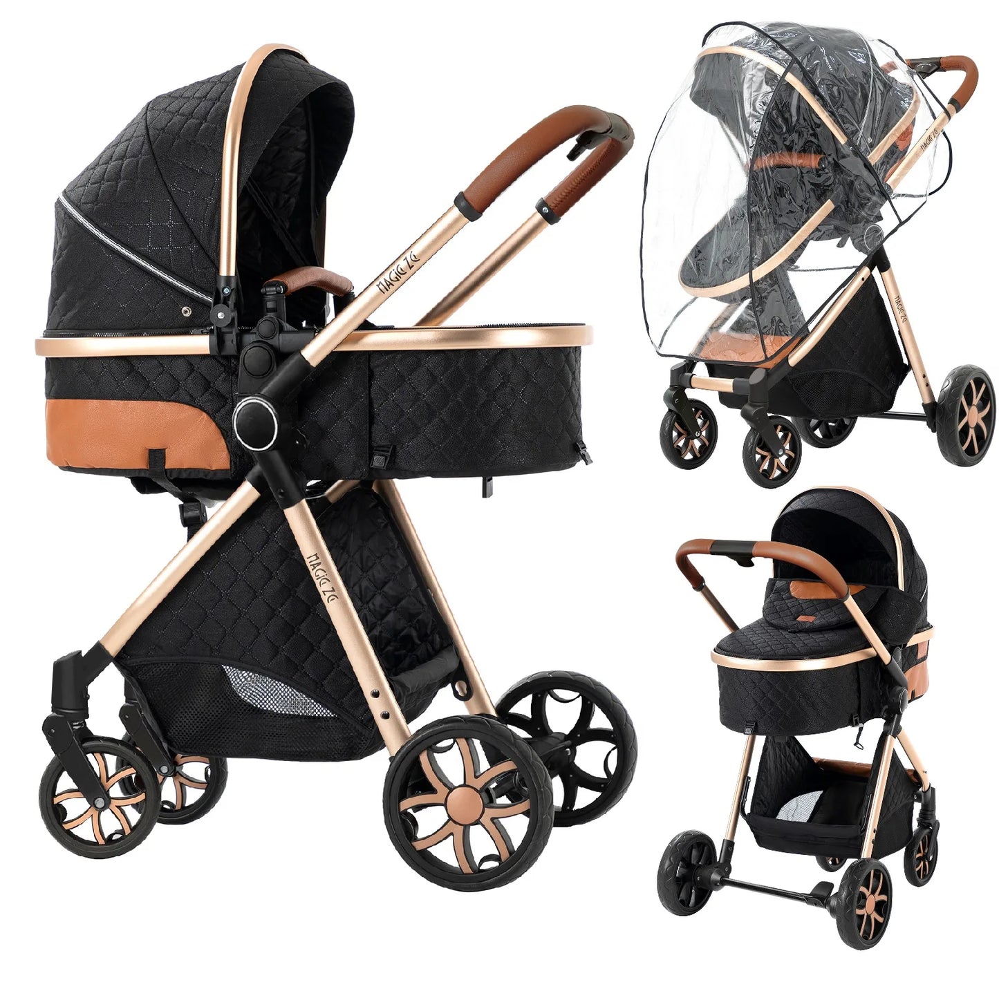 Baby Travel System Newborn Baby Stroller for Infant Baby Pushchair Baby Carriage Baby Accessories Lightweight Strollers for Baby