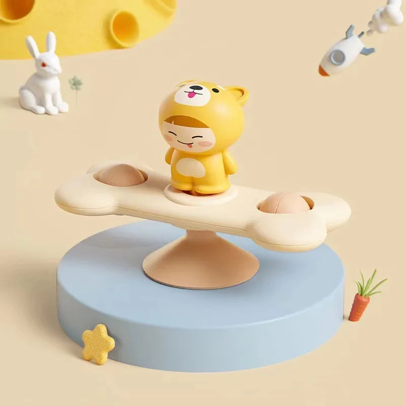 Montessori Toys for Toddlers Games Sensory Toy Funny Suction Cup Spinner Early Education Table Game Babies Aesthetic Baby Stuff