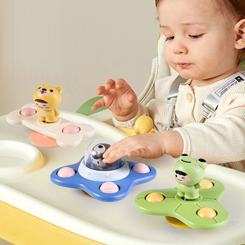 Montessori Toys for Toddlers Games Sensory Toy Funny Suction Cup Spinner Early Education Table Game Babies Aesthetic Baby Stuff