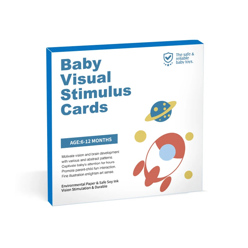 Black and white cards for early childhood education visual stimulation and cognitive cards for baby toys