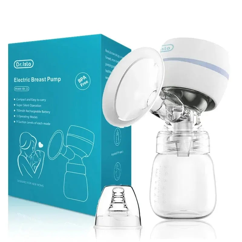 Electric Breast Pump Intelligent Integrated High Suction Breast Pump Breast Milk Postpartum Painless and Silent Breast