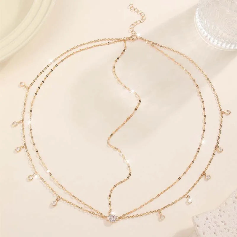 Fashion Crystal Head Chain Wedding Hair Accessories for Women Elegant Headpiece Bling Bridal Forehead Chain Indian Jewelry Gifts
