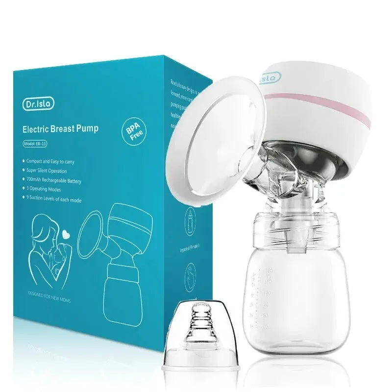 Electric Breast Pump Intelligent Integrated High Suction Breast Pump Breast Milk Postpartum Painless and Silent Breast
