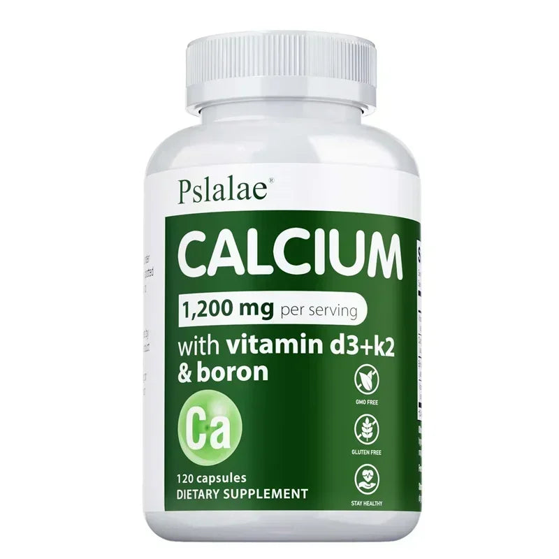 Calcium Supplement -  Promotes Calcium Absorption, Supports Bone Density & Muscle Health, forHealthy Bones, Heart, Immune