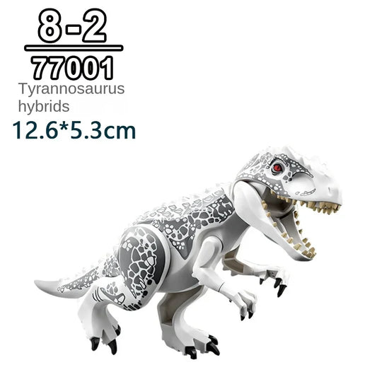 Jurassic dinosaur baby building block accessories gift assembling educational toys a variety of children's toys.