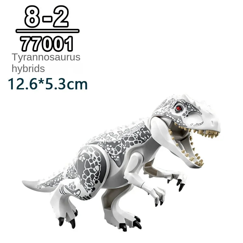 Jurassic dinosaur baby building block accessories gift assembling educational toys a variety of  children's toys.