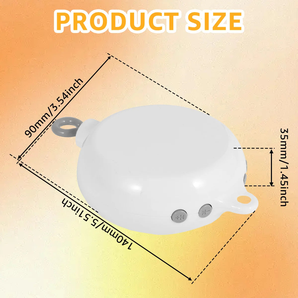 Baby Rotating Music Box ABS Baby Crib Hanging Rattle Bed Bell 3 Modes Baby Soothing Musical Toys 0-12 Months Newborn Gifts