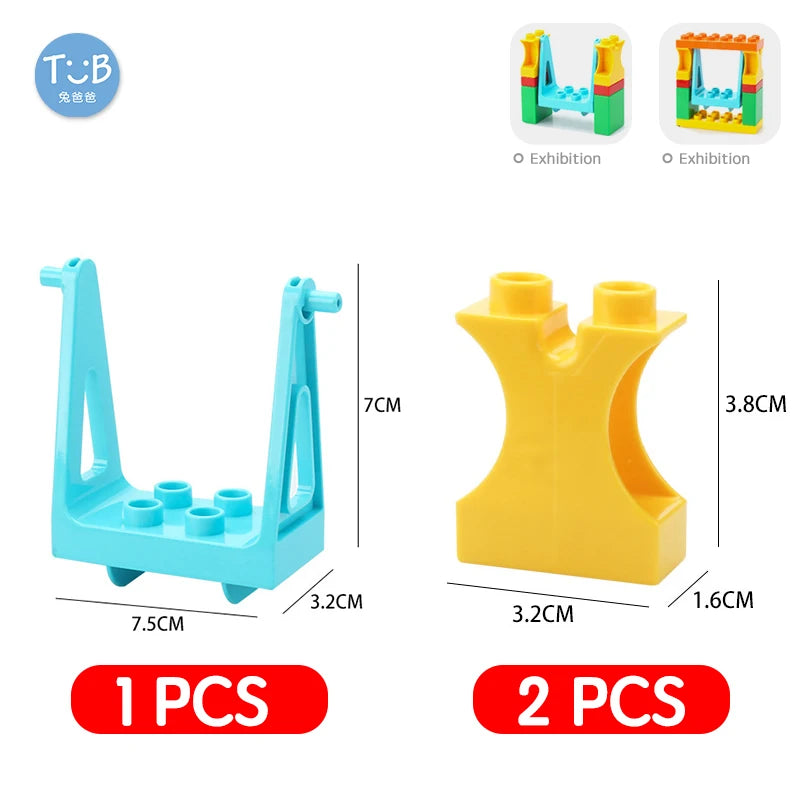 Toys Building Bricks Blocks Model Kits Accessory City House Castle Plant DIY Construction Kids Hots Toy For Girls Children Gift